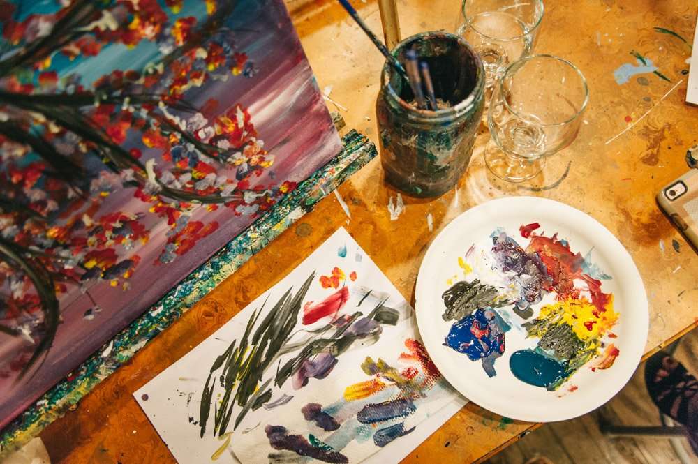 Painting Sipping Lucy Beaugard 11