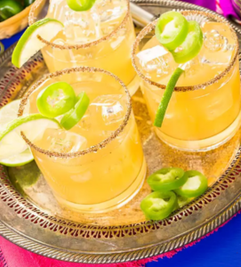 tequila cocktails served at wedding bar Peak Beverage