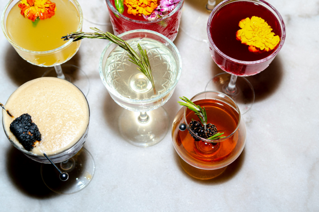 savory and fermented cocktails