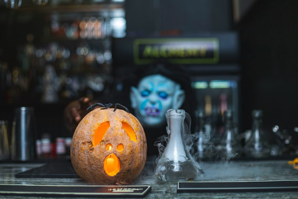 Halloween mocktails