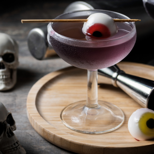 THE POISON APPLE FIZZ cocktail