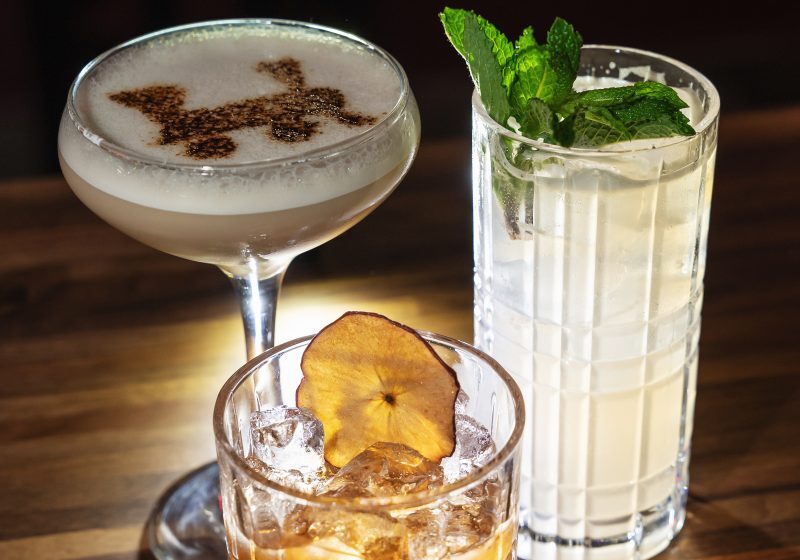 Three cocktails with different themes scaled